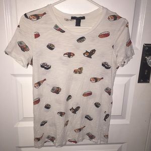 Forever 21 sushi t-shirt